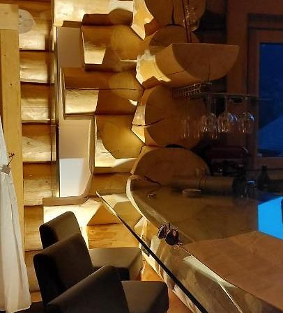 Chalet Anzac Chalet 5 Etoiles En Rondins Tout Neuf Unique Dans Les Aravis Les Villards-sur-Thônes Exterior foto