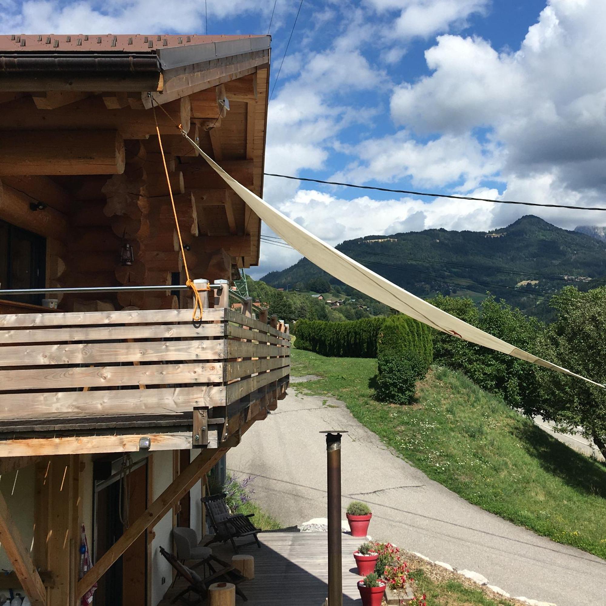 Chalet Anzac Chalet 5 Etoiles En Rondins Tout Neuf Unique Dans Les Aravis Les Villards-sur-Thônes Exterior foto